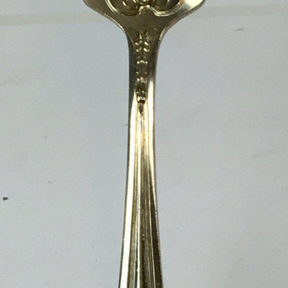 Vintage Simeon & George Rogers Company Silver plate Sugar Shell Fancy Spoon - Picture 6 of 8